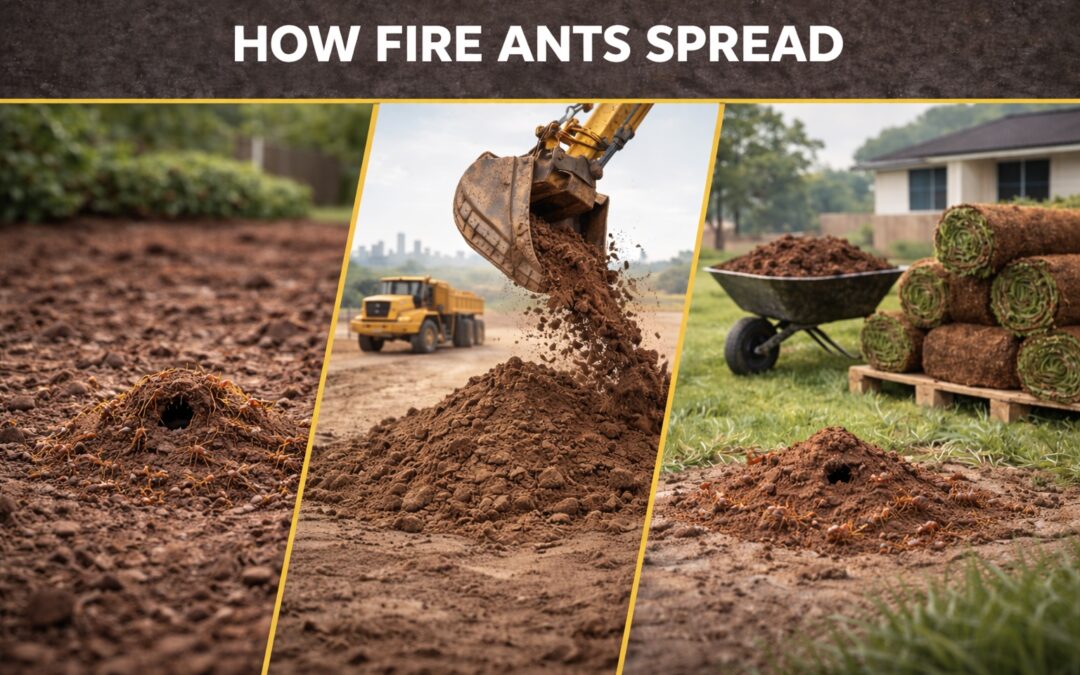 How Fire Ants Spread: Common Ways They Enter Properties